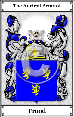 Frood Family Crest Download (JPG)  Book Plated - 150 DPI