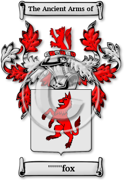 '''''''fox Family Crest Download (JPG) Legacy Series - 600 DPI