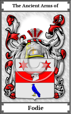 Fodie Family Crest Download (JPG)  Book Plated - 150 DPI