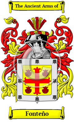 Fonteño Family Crest/Coat of Arms
