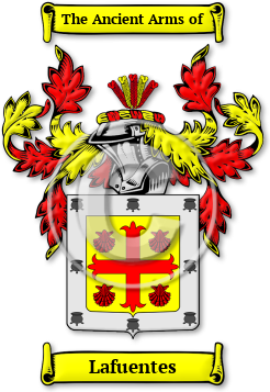 Lafuentes Family Crest Download (jpg) Legacy Series - 150 DPI