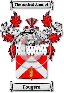 Fougere Family Crest Download (JPG) Legacy Series - 600 DPI