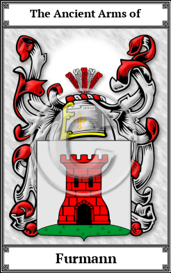 Furmann Family Crest Download (JPG)  Book Plated - 150 DPI