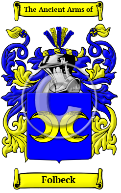Folbeck Family Crest/Coat of Arms