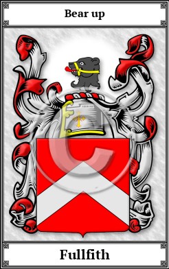 Fullfith Family Crest Download (JPG)  Book Plated - 150 DPI