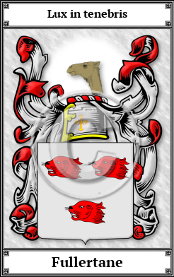Fullertane Family Crest Download (JPG)  Book Plated - 150 DPI