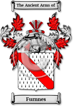 Furnnes Family Crest Download (jpg) Legacy Series - 150 DPI