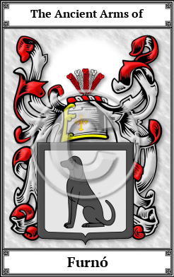 Furnó Family Crest Download (JPG) Book Plated - 600 DPI