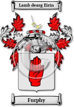Furphy Family Crest Download (jpg) Legacy Series - 150 DPI