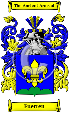 Fuerren Family Crest Download (JPG) Heritage Series - 300 DPI