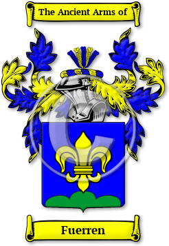 Fuerren Family Crest Download (jpg) Legacy Series - 150 DPI