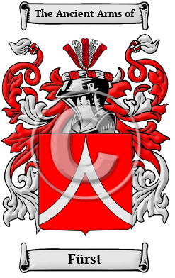Fürst Family Crest Download (JPG) Heritage Series - 300 DPI
