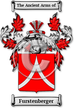 Furstenberger Family Crest Download (jpg) Legacy Series - 150 DPI