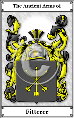 Fitterer Family Crest Download (JPG)  Book Plated - 150 DPI