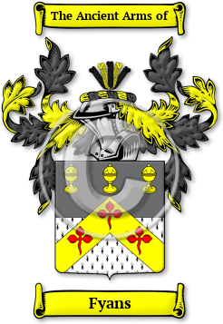 Fyans Family Crest Download (jpg) Legacy Series - 150 DPI