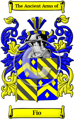 Fio Family Crest/Coat of Arms