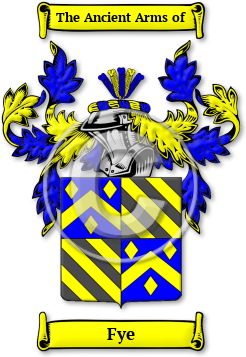Fye Family Crest Download (jpg) Legacy Series - 150 DPI