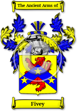 Fivey Family Crest Download (jpg) Legacy Series - 150 DPI