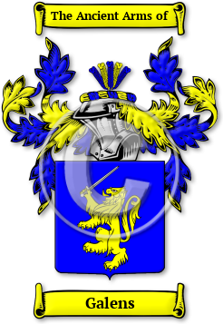 Galens Family Crest Download (jpg) Legacy Series - 150 DPI