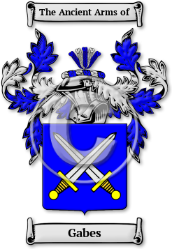 Gabes Family Crest Download (jpg) Legacy Series - 150 DPI