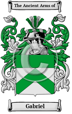 Gabriel Family Crest Download (JPG) Heritage Series - 600 DPI