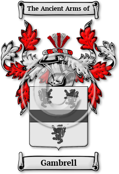 Gambrell Family Crest Download (jpg) Legacy Series - 150 DPI