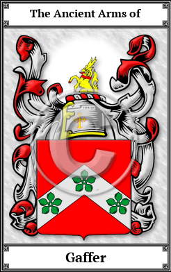 Gaffer Family Crest Download (JPG)  Book Plated - 150 DPI
