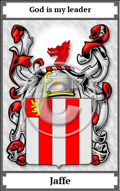 Jaffe Family Crest Download (JPG)  Book Plated - 150 DPI