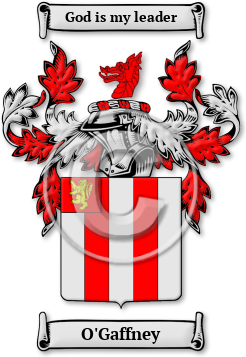 O'Gaffney Family Crest Download (JPG) Legacy Series - 600 DPI