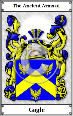 Gagle Family Crest Download (JPG)  Book Plated - 150 DPI