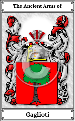 Gaglioti Family Crest Download (JPG)  Book Plated - 150 DPI