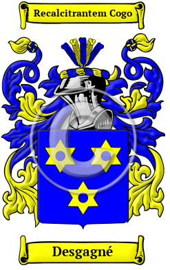 Desgagné Family Crest Download (JPG) Heritage Series - 300 DPI