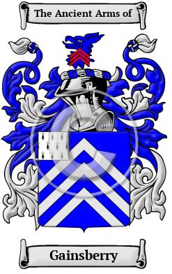 Gainsberry Family Crest/Coat of Arms