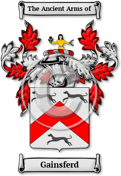 Gainsferd Family Crest Download (jpg) Legacy Series - 150 DPI