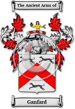 Ganfard Family Crest Download (jpg) Legacy Series - 150 DPI