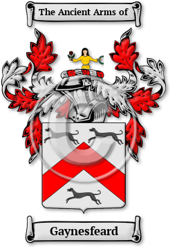 Gaynesfeard Family Crest Download (jpg) Legacy Series - 150 DPI