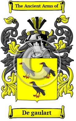 De gaulart Family Crest/Coat of Arms