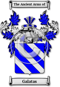 Galatas Family Crest Download (jpg) Legacy Series - 150 DPI