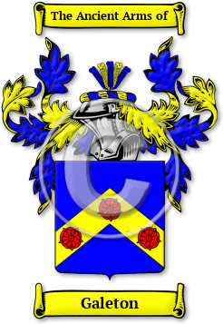 Galeton Family Crest Download (jpg) Legacy Series - 150 DPI