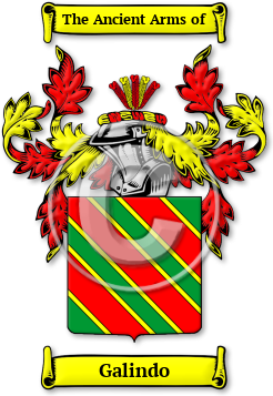 Galindo Family Crest Download (jpg) Legacy Series - 150 DPI