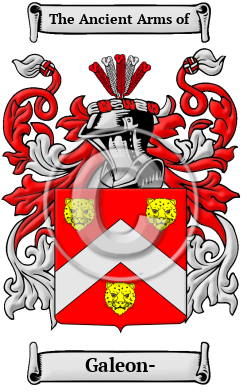 Galeon- Family Crest Download (JPG) Heritage Series - 300 DPI
