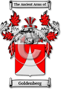 Goldenberg Family Crest Download (jpg) Legacy Series - 150 DPI