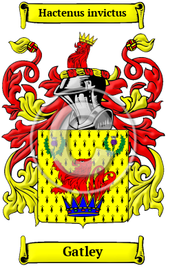 Gatley Family Crest Download (JPG) Heritage Series - 300 DPI