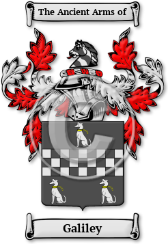 Galiley Family Crest Download (jpg) Legacy Series - 150 DPI