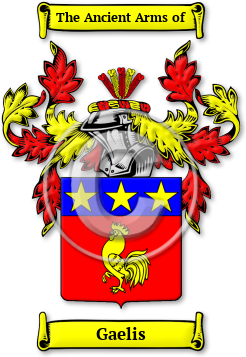 Gaelis Family Crest Download (JPG) Legacy Series - 600 DPI