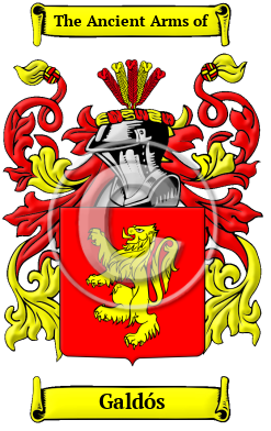 Galdós Family Crest/Coat of Arms