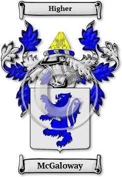 McGaloway Family Crest Download (jpg) Legacy Series - 150 DPI