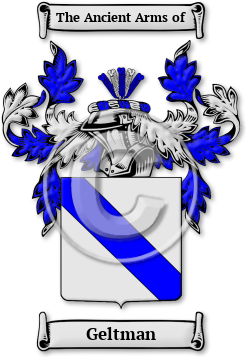 Geltman Family Crest Download (JPG) Legacy Series - 600 DPI