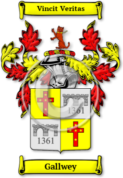 Gallwey Family Crest Download (JPG) Legacy Series - 600 DPI
