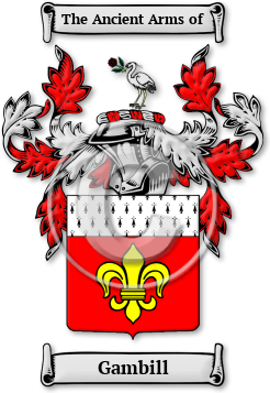 Gambill Family Crest Download (JPG) Legacy Series - 600 DPI